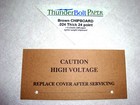 Bally Pinball  Display Safety Dust Covers For 6 And 7 Digit Display s   1 Ship