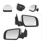 1 Pair  Rearview Mirrors For  2019-2023 Ford Ranger  submodel  Lariat  Xlt 
