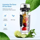 Danum 32oz Coral Infuser Water Bottle - Leak-proof Bpa-free Full-flavor Hydratio