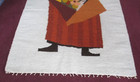 Mid Century Modern Atomic Ranch Evelyn Ackerman Era Tapestry  29 5  X 40 5  Bsmt