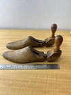 Vintage Wooden 2-pair Size 6 And 6 1 2 Adjustable Shoe Stretcher Set