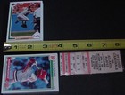 Richmond Atlanta Braves Game Ticket Stub  100 Baseball Cards