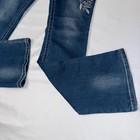 Rockin  Star Ranch Women s Embroidered Heart Bootcut Jeans Size 30 Y2k Western