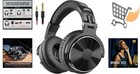Over Ear Headphones Hi-res Studio Monitor Dj Stereo 50mm Drivers For Recording