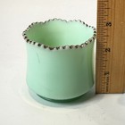 Little Falls Mn Minnesota Uranium Custard Souvenir Antique Glass Trinket Cup
