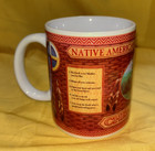 Native American 10 Commandments Mug    cherokee  North Carolina Souvenir Cup