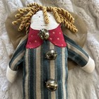 Two Woof   Poof 13  Angel Bells Door Hanger Christmas 