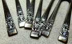 Set Of 8 Vintage Community Plate Coronation Silverplate Teaspoons   B