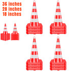 18 28 36  Orange Traffic Cone Safety Cones Traffic Reflective Collars Road Cones