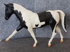 Breyer Traditional Black And White Paint Dressage Horse Plastic Model