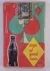Rare Vintage Coca-cola Deck Of Sealed Playing Cards With Tax Stamp 