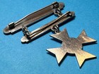 1885-1920  U s m c  - U s  Army  Marksman  Sharpshooter  Badge  Pinback  Silver