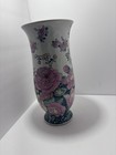 Antique 19th Century Large Chinese Floral Famille Rose Vase