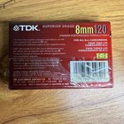 Tdk 8mm Video Camcorder Cassette Tape Superior Grade Mp 120 P6-120mp New Sealed