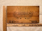 1 Rare Wine Wood Panel Chateau Palmer Margaux Vintage Crate Box Side 4 26 30