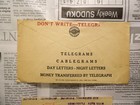 1925 Telegram From Penn State College Pa To Syracuse University Ny