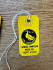 Set Of 4 Rare Vintage Dennison Duckling Tags  Duck Farm Labels  1920s  Easter