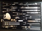Large Lotter Drafting Set   Drawing Instruments