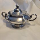 Vintage Courtyard Hotel Silver Soldered Sugar Dishes