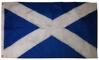 3x5 Embroidered Scotland Cross Country Premium Quality Nylon Flag Clips  ram 