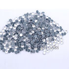 Crystal Ab Iron On Hotfix Rhinestones Hot Fix Flatback White Clear Strass Stones