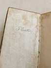 1753 French Antique Book Jacques Saurin Sermons Geneva Marbled Leather Binding