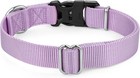 Nylon Dog Collar With Quick Release Buckle Soft Adjustable Sturdy  large 