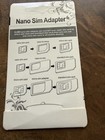 New Nano Sim Card To Micro Standard Adapter Adaptor Converter Set Us