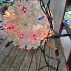 Christmas Starlight Hanging Sphere 5  With Multicolor Lights Working  4552bmt