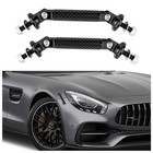 2pcs Bumper Quick Release Fasteners carbon Fiber Adjustable Carbon Fiber Black