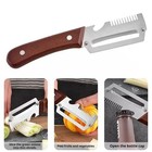 New 2 In 1 Multi-functional Vegetable Peeler For Kitchen Stainless Steel