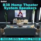 5 1 Home Theater System W  4  Subwoofer Bluetooth Arc Optical