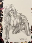 Mark Sparacio Original Sketch Art Cgc Ss 9 6 Spider-man Signed Black Cat Cbcs