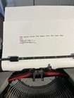 1952 Royal Quiet De Luxe Typewriter In Charcoal W  Original Hard Case Works 