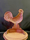 Antique Cast Iron Rooster  Rustic Farmhouse Style Decor