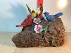 Birds And Flowers Decorative Gutter Downspout Cover Cardinals Blue Jay