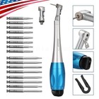 Dental Universal Implant Kit Torque Wrench Contra Angle   16pcs Drivers Blue