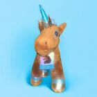 Afro Unicorn Horse Princess Plush Stuffed Toy Animal With Crown And Earrings New