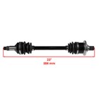 Caltric Rear Left   Right Cv Joint Axles For Arctic Cat 400 4x4 2005-2014