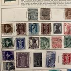 Early India Stamp Lot Collection On Album Page  Service  Short Sets   More
