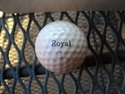 Vtg  Royal Plus 6 Golf Balls  Mint Condition 3-ball Sleeve  1960 s   Nos