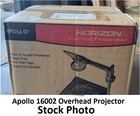 Apollo 16002 Horizon 2 Overhead Projector  Open Box New