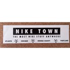 Vintage 80 s Nike Town Nike Premier Just Do It Bumper Sticker Black White Soccer