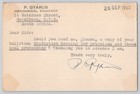 Sasolburg  South Africa     Typed To Selas Corporation  Rhino Stamp      1955