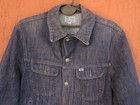 Vintage 80s Lois Trucker Jean Jacket Work Clothing Blue Casual Terrace  m 