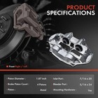 2x Front Driver   Passenger Disc Brake Calipers For Chevrolet Corvette 1965-1982