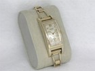Vintage Huge 47mm 14k Gold Filled Gruen Curvex Wristwatch  Signed 3x  Serviced 