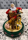 Coca-cola Santa Claus Die-cast Mechanical Coin Bank Vintage Ertl 1993 Coa