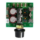 Dc 12-40v Max 10a Pwm Dc Motor Speed Controller With Knob Switch Governor