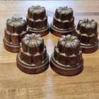 Antique English Copper Jelly Mold Victorian Tin Lined Rare 19th C Model 119 Read